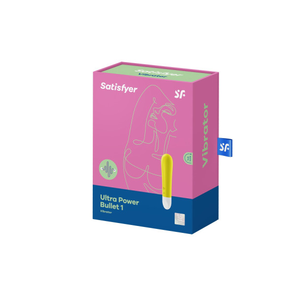 Vibromasseur jaune USB Ultra Power Bullet 1 Satisfyer 